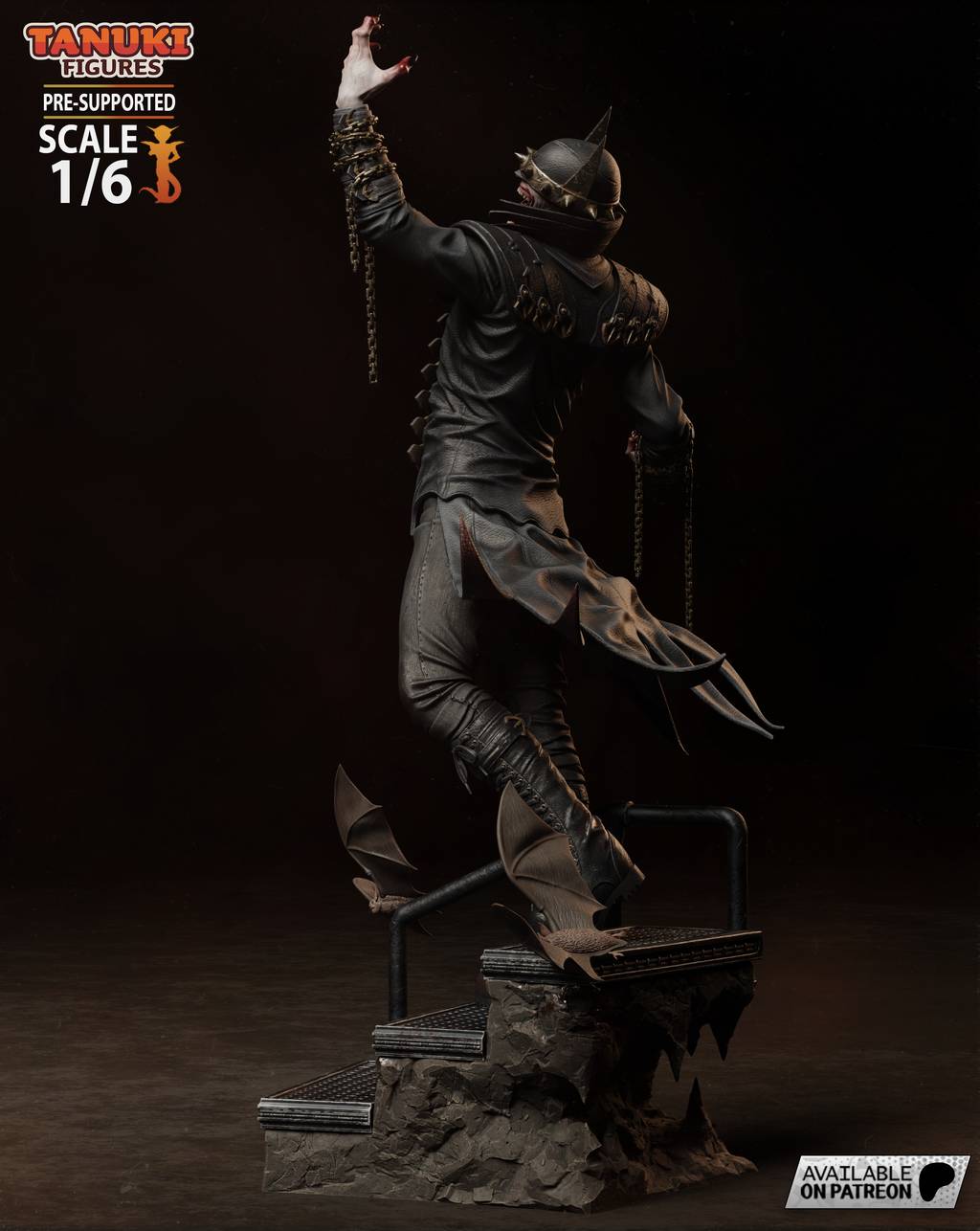 P站图纸印象馆 Tanuki Figures DC漫画 狂笑之蝠 Tanuki Figures DC漫画 狂笑之蝠