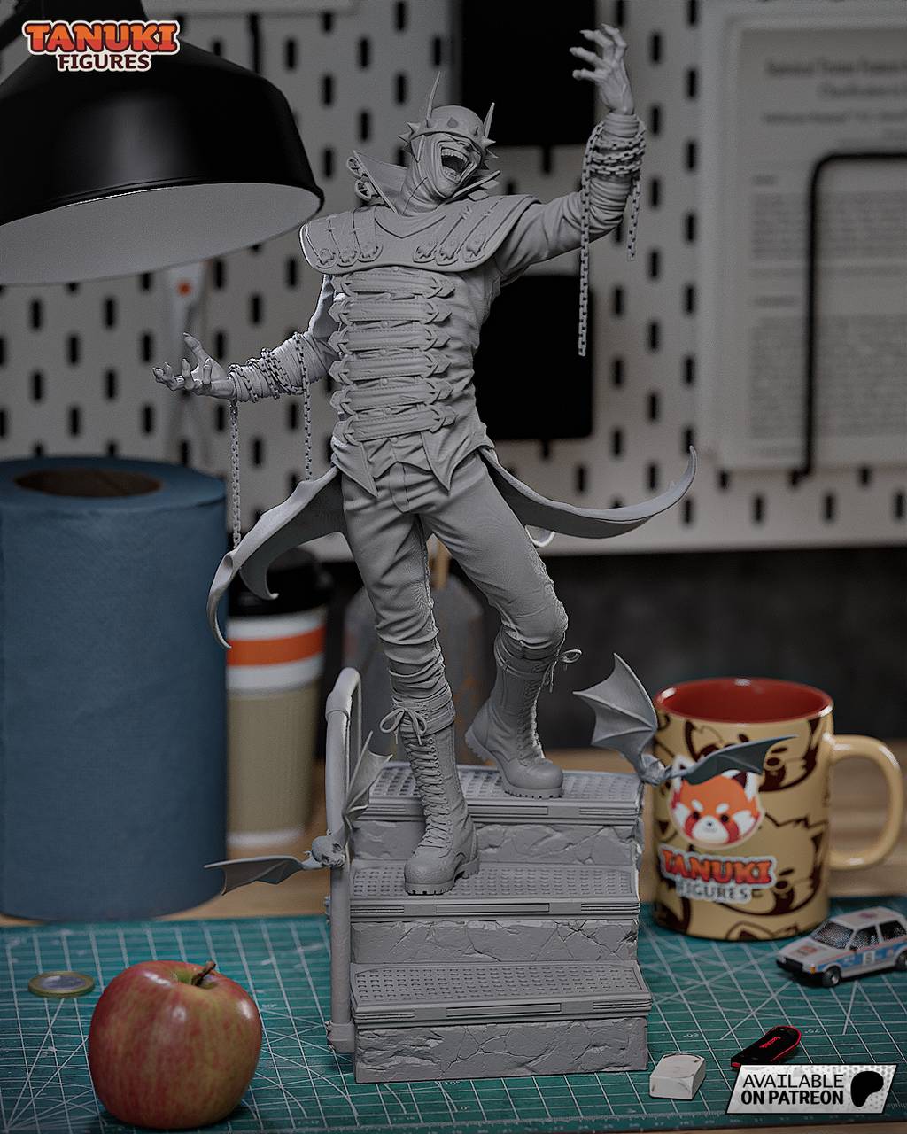 P站图纸印象馆 Tanuki Figures DC漫画 狂笑之蝠 Tanuki Figures DC漫画 狂笑之蝠