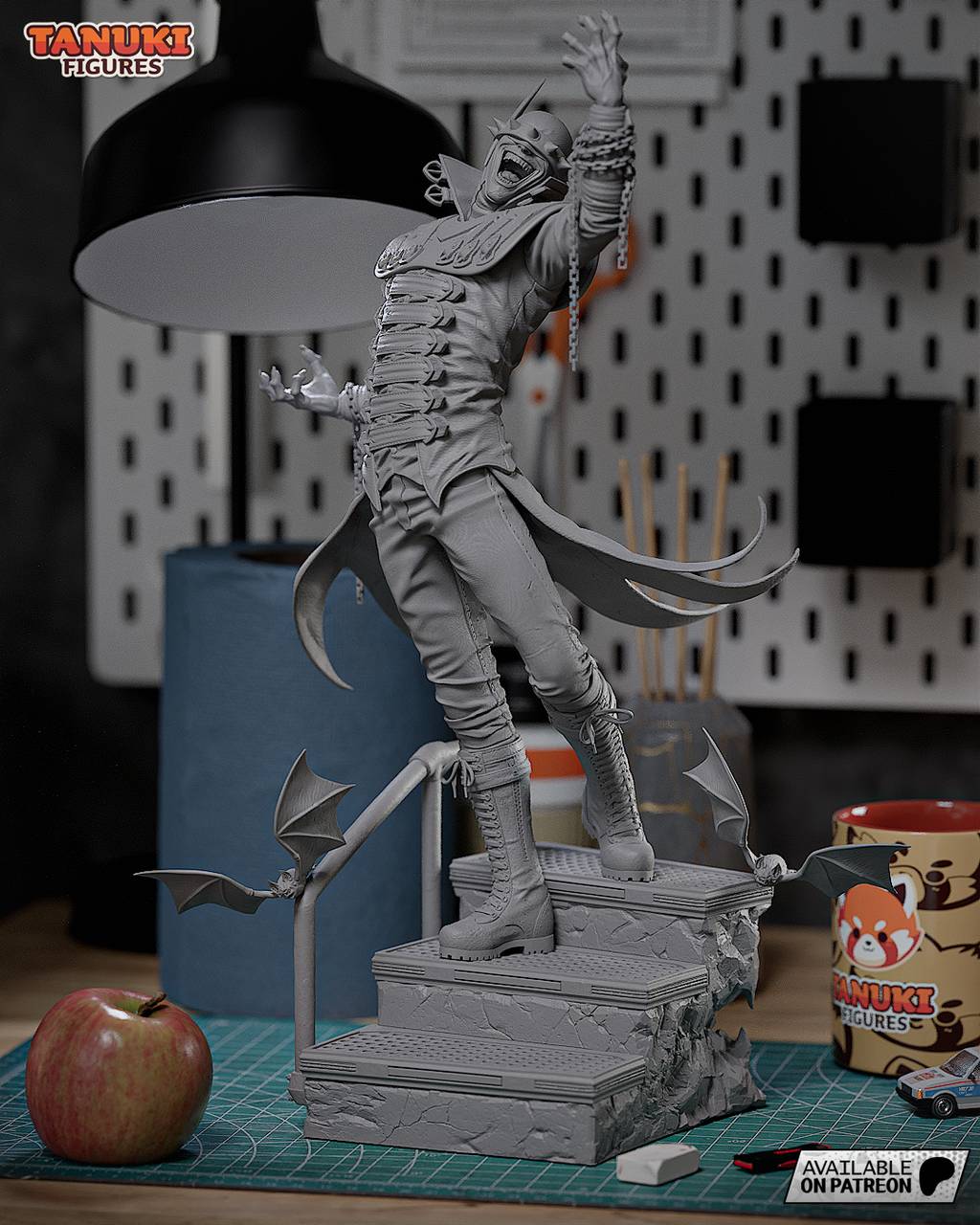 P站图纸印象馆 Tanuki Figures DC漫画 狂笑之蝠 Tanuki Figures DC漫画 狂笑之蝠