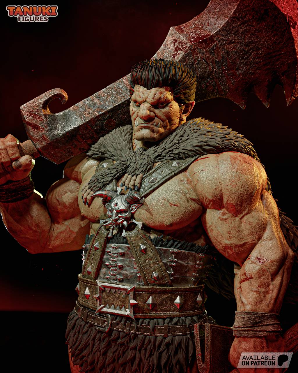 P站图纸印象馆 Tanuki Figures 剑风传奇 左德 Tanuki Figures 剑风传奇 左德