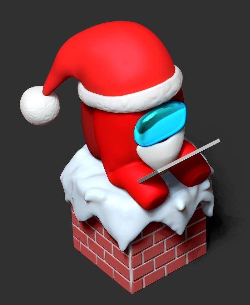 P站图纸印象馆 Sinh Nguyen 太空狼人杀 圣诞老人 Sinh Nguyen 太空狼人杀 圣诞老人