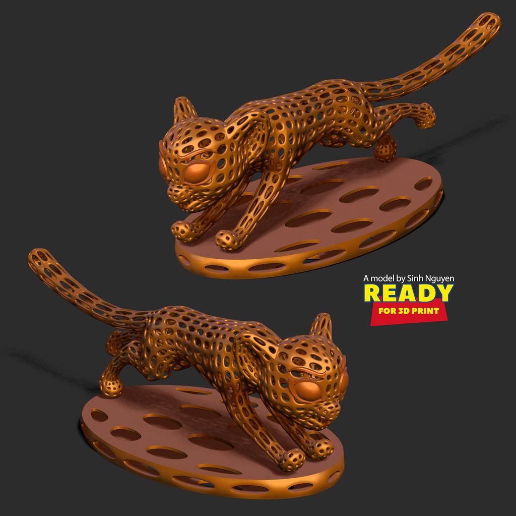 P站图纸印象馆 Sinh Nguyen 奔跑的豹子 Sinh Nguyen 奔跑的豹子