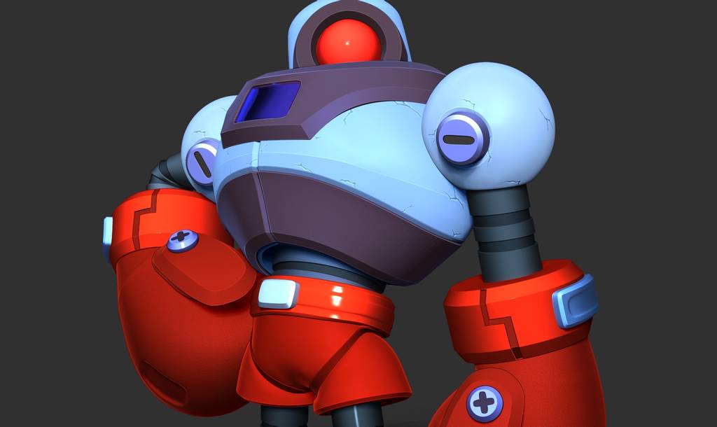 P站图纸印象馆 Sinh Nguyen 荒野乱斗 格斗机器人 Sinh Nguyen 荒野乱斗 格斗机器人