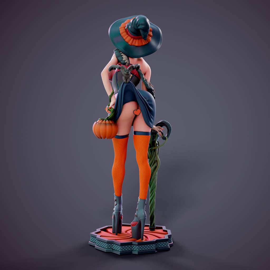 P站图纸印象馆 Chagarin 万圣节女巫 Chagarin 万圣节女巫