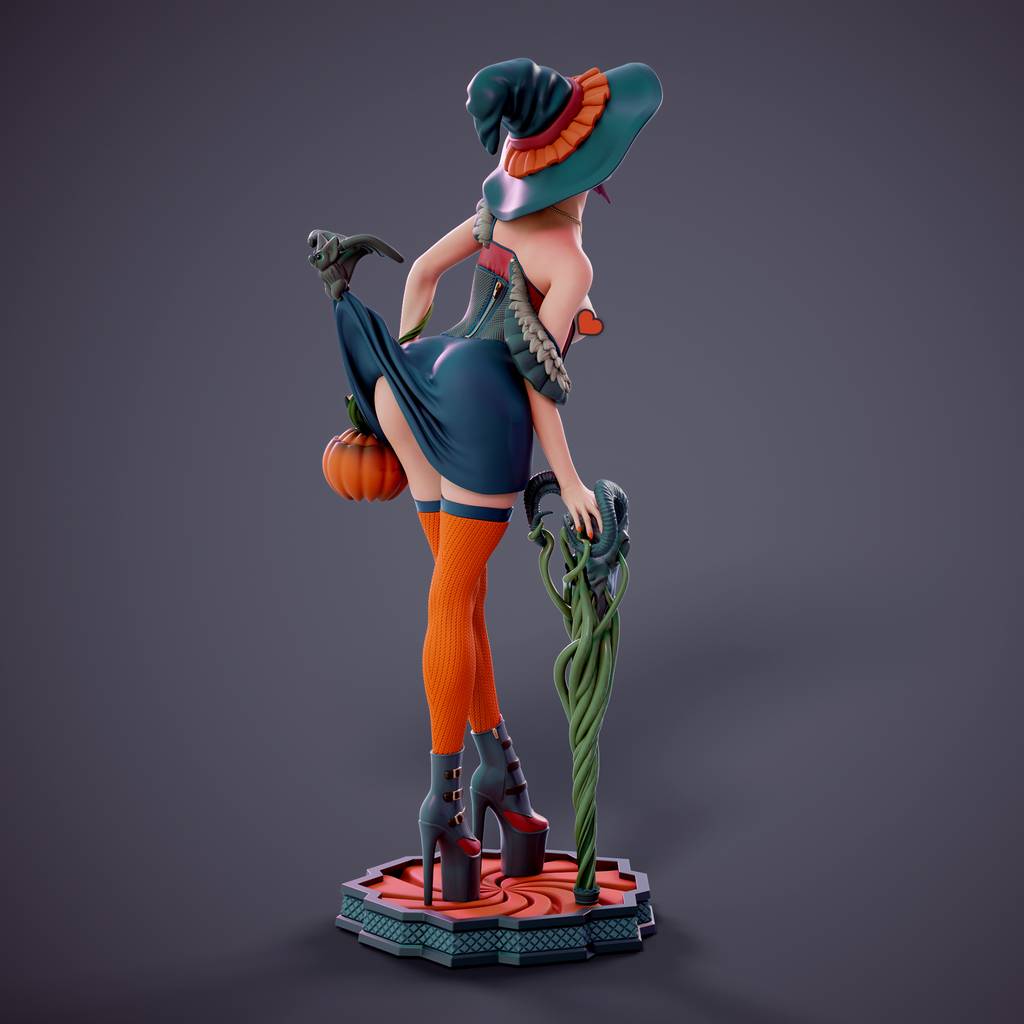 P站图纸印象馆 Chagarin 万圣节女巫 Chagarin 万圣节女巫