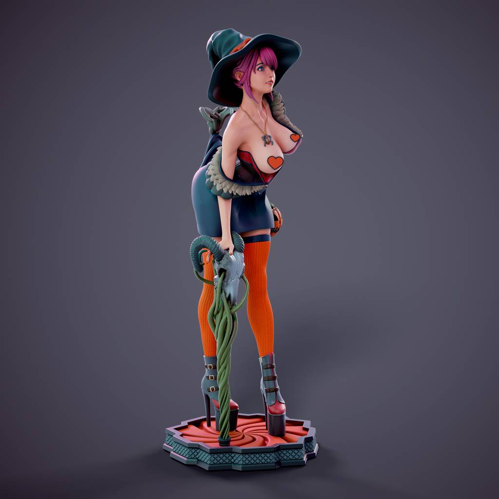 P站图纸印象馆 Chagarin 万圣节女巫 Chagarin 万圣节女巫