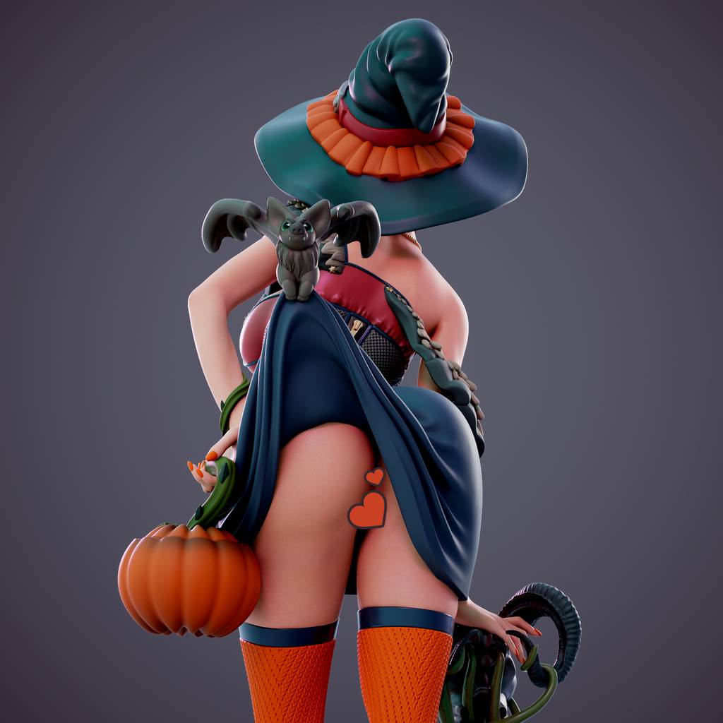 P站图纸印象馆 Chagarin 万圣节女巫 Chagarin 万圣节女巫