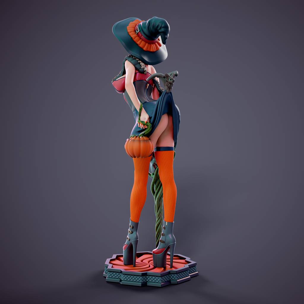 P站图纸印象馆 Chagarin 万圣节女巫 Chagarin 万圣节女巫