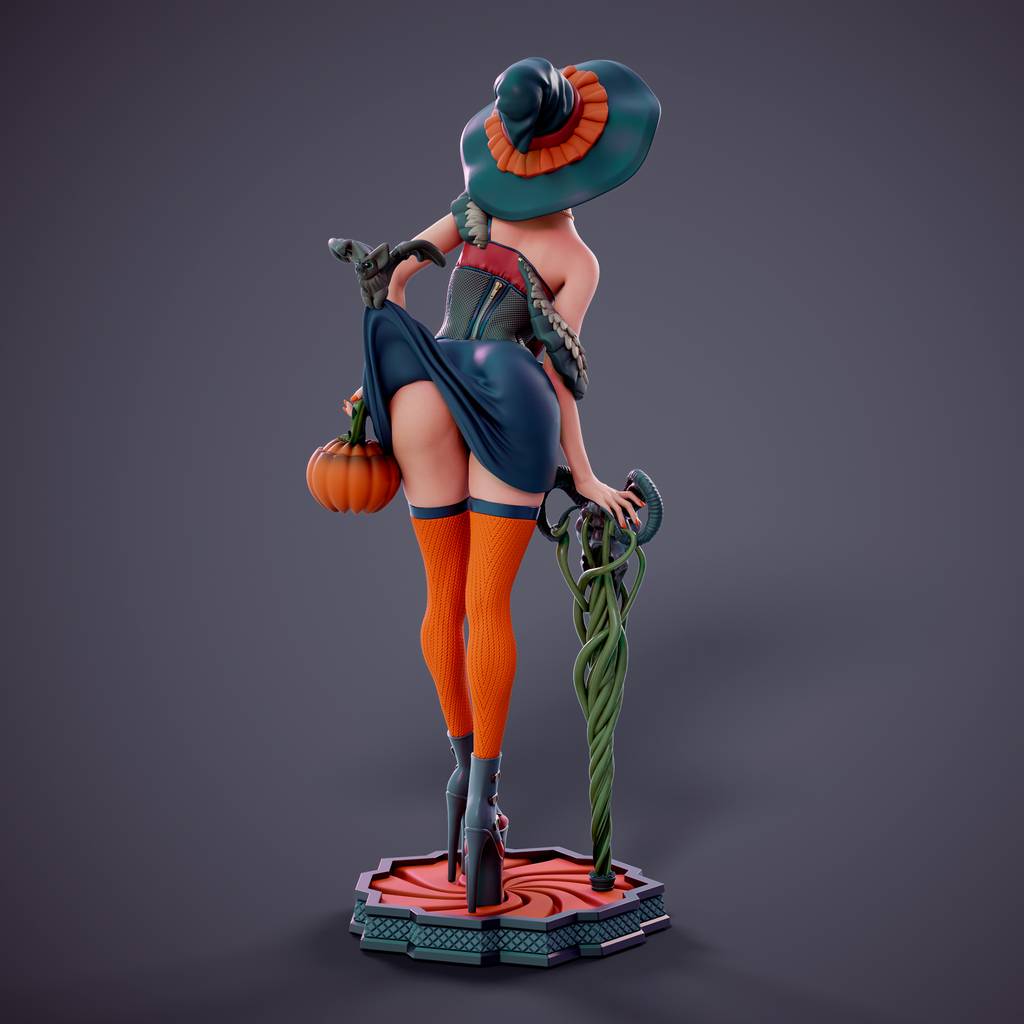 P站图纸印象馆 Chagarin 万圣节女巫 Chagarin 万圣节女巫