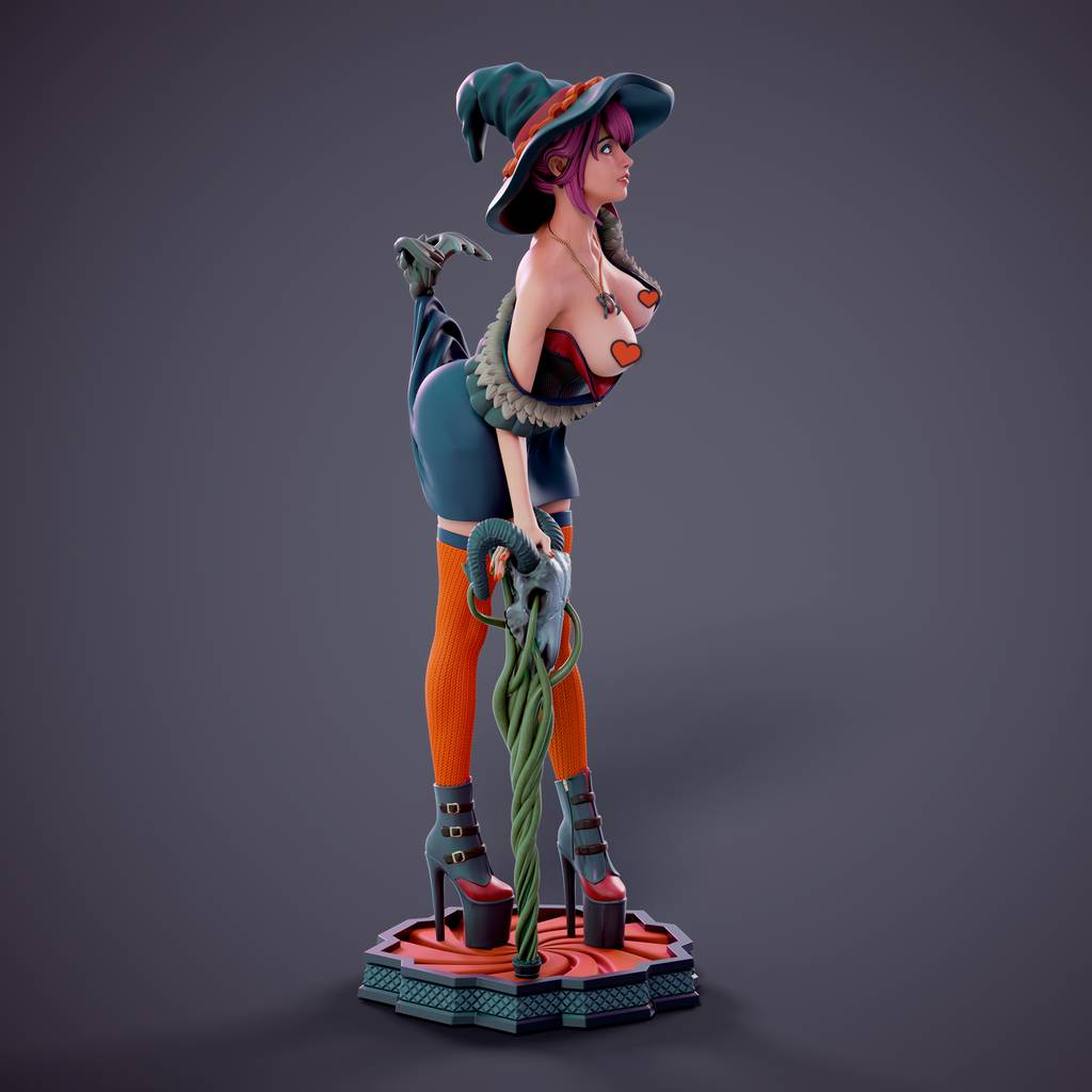 P站图纸印象馆 Chagarin 万圣节女巫 Chagarin 万圣节女巫