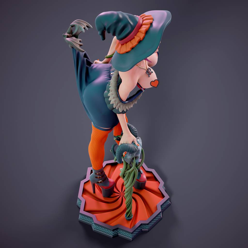 P站图纸印象馆 Chagarin 万圣节女巫 Chagarin 万圣节女巫