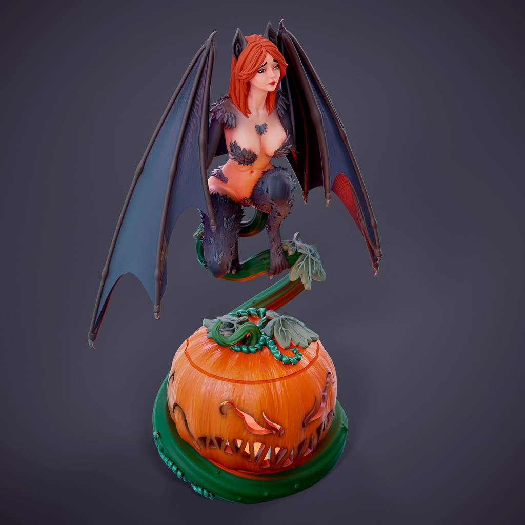 P站图纸印象馆 Chagarin 万圣节蝙蝠 Chagarin 万圣节蝙蝠