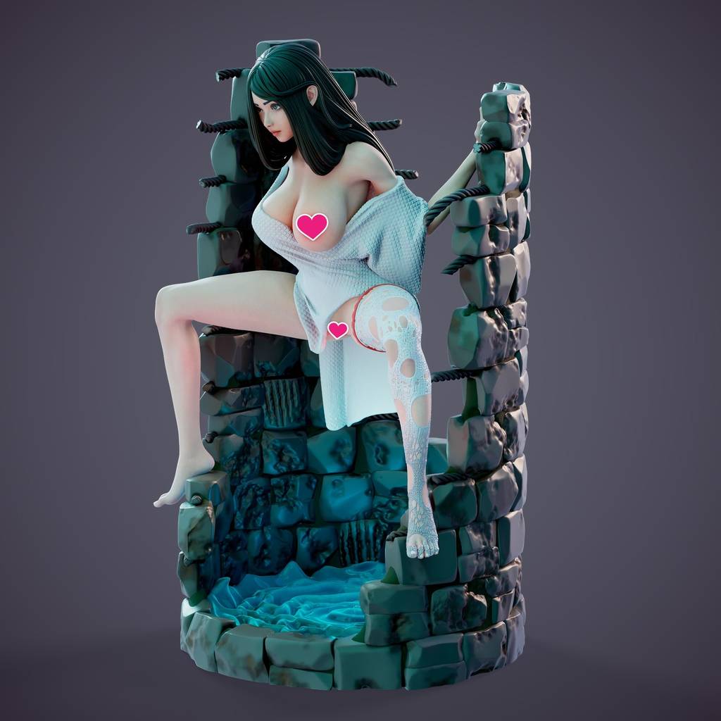 P站图纸印象馆 Chagarin 水井上的美女 Chagarin 水井上的美女