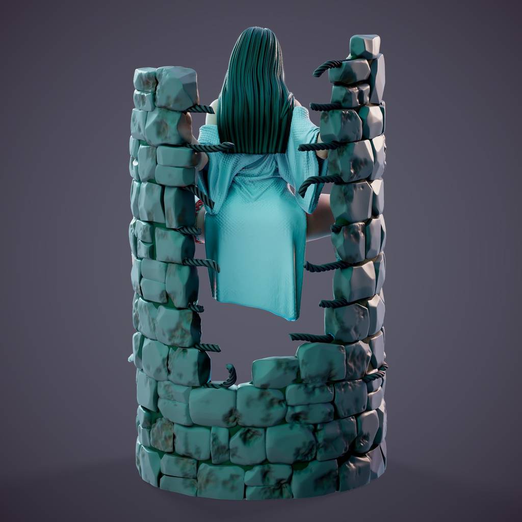 P站图纸印象馆 Chagarin 水井上的美女 Chagarin 水井上的美女