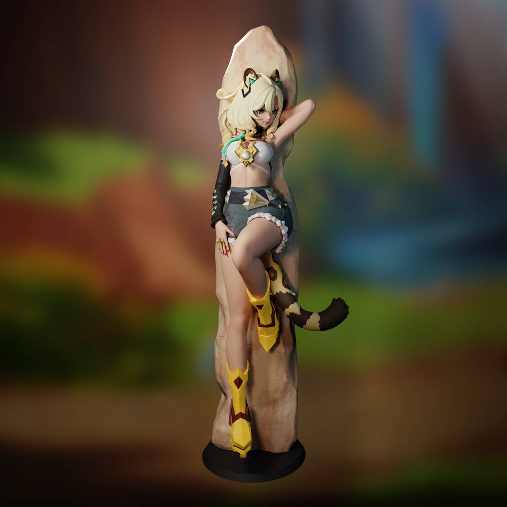 P站图纸印象馆 FunserviceSTL 原神 希诺宁 FunserviceSTL 原神 希诺宁