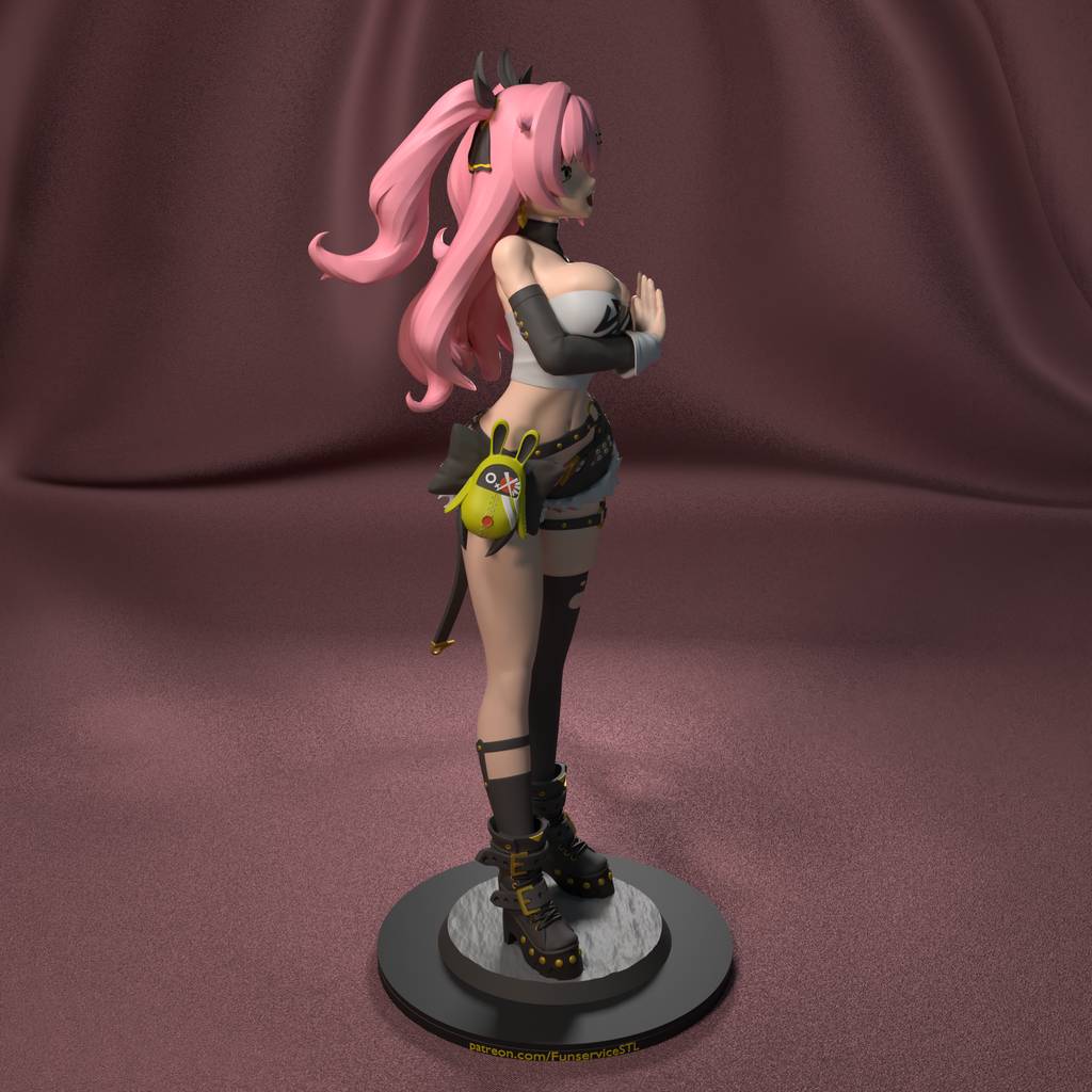 P站图纸印象馆 FunserviceSTL 绝区零 妮可·德玛拉 FunserviceSTL 绝区零 妮可·德玛拉