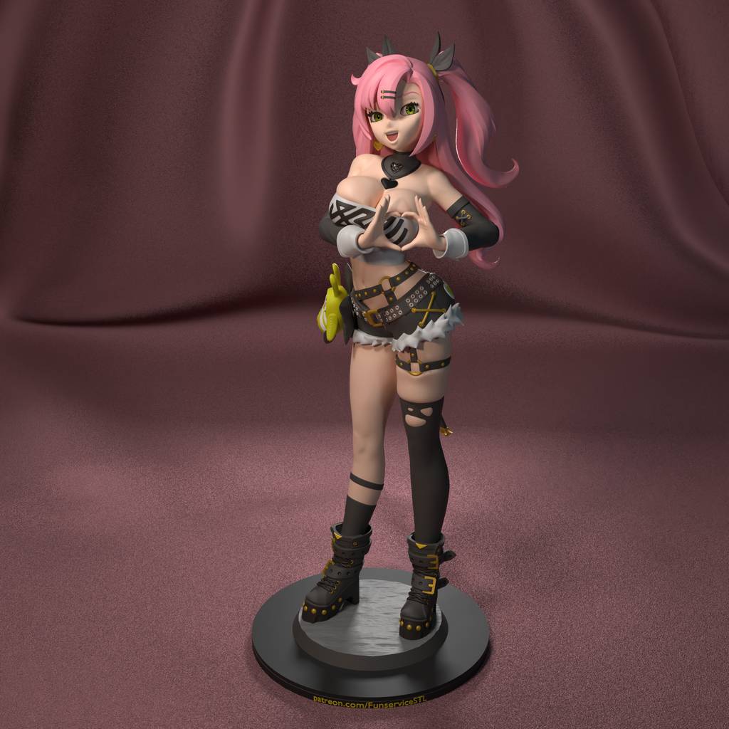 P站图纸印象馆 FunserviceSTL 绝区零 妮可·德玛拉 FunserviceSTL 绝区零 妮可·德玛拉