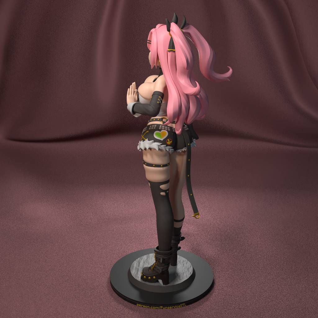 P站图纸印象馆 FunserviceSTL 绝区零 妮可·德玛拉 FunserviceSTL 绝区零 妮可·德玛拉