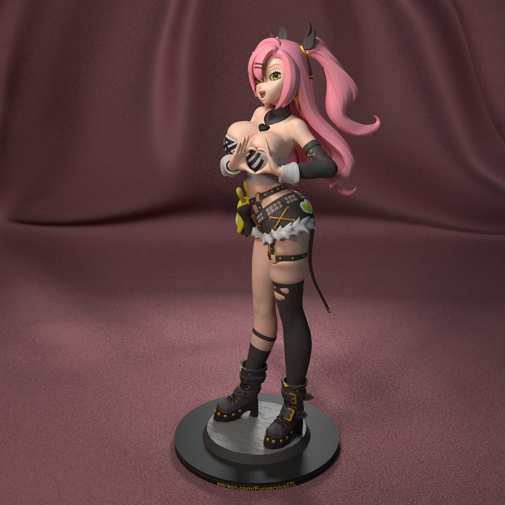 P站图纸印象馆 FunserviceSTL 绝区零 妮可·德玛拉 FunserviceSTL 绝区零 妮可·德玛拉