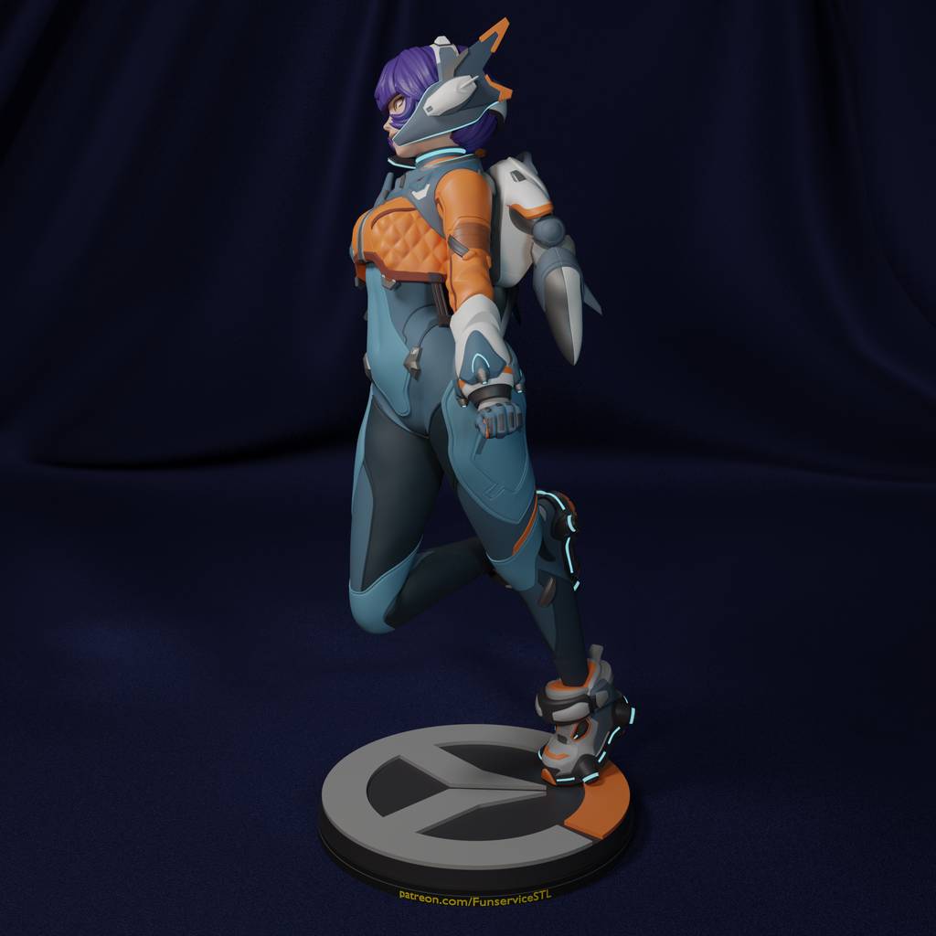 P站图纸印象馆 FunserviceSTL 守望先锋 朱诺 FunserviceSTL 守望先锋 朱诺