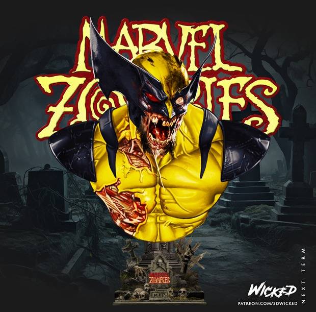 P站图纸印象馆 3DWicked 漫威 金钢狼 3DWicked 漫威 金钢狼