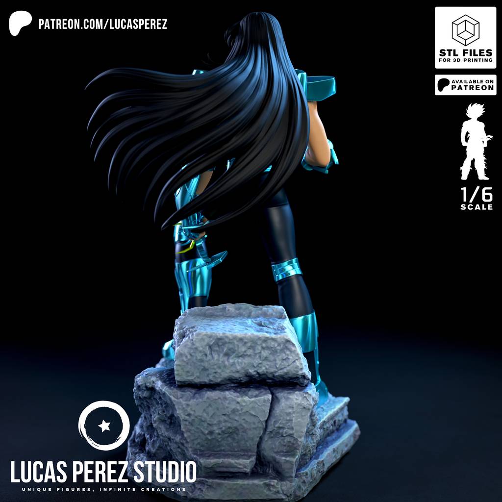 P站图纸印象馆 Lucas Perez 圣斗士星矢 紫龙 Lucas Perez 圣斗士星矢 紫龙