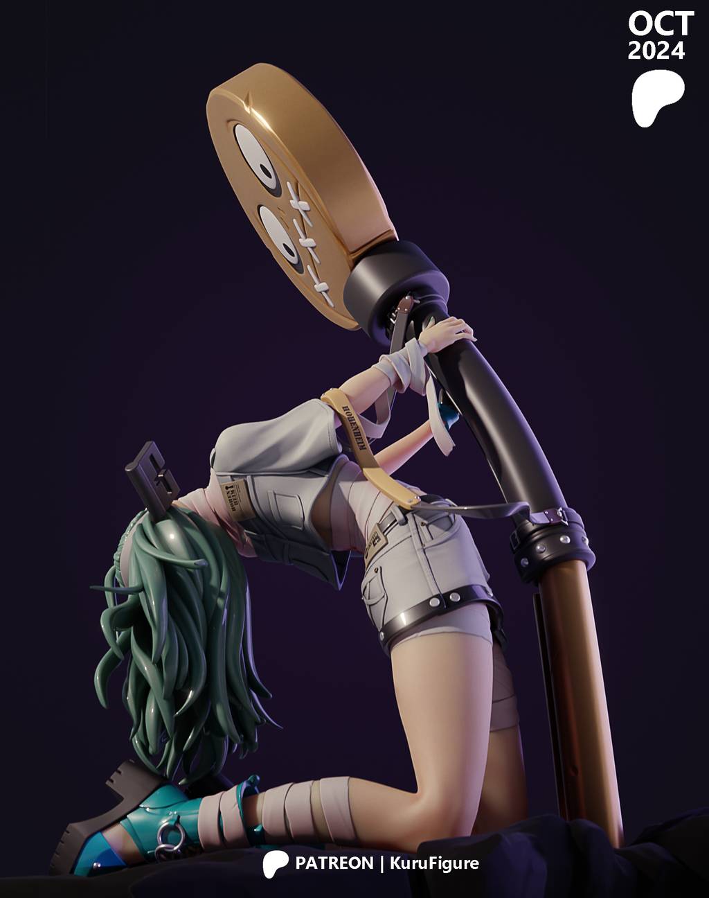 P站图纸印象馆 Kuru Figure 罪恶装备 雅芭 Kuru Figure 罪恶装备 雅芭