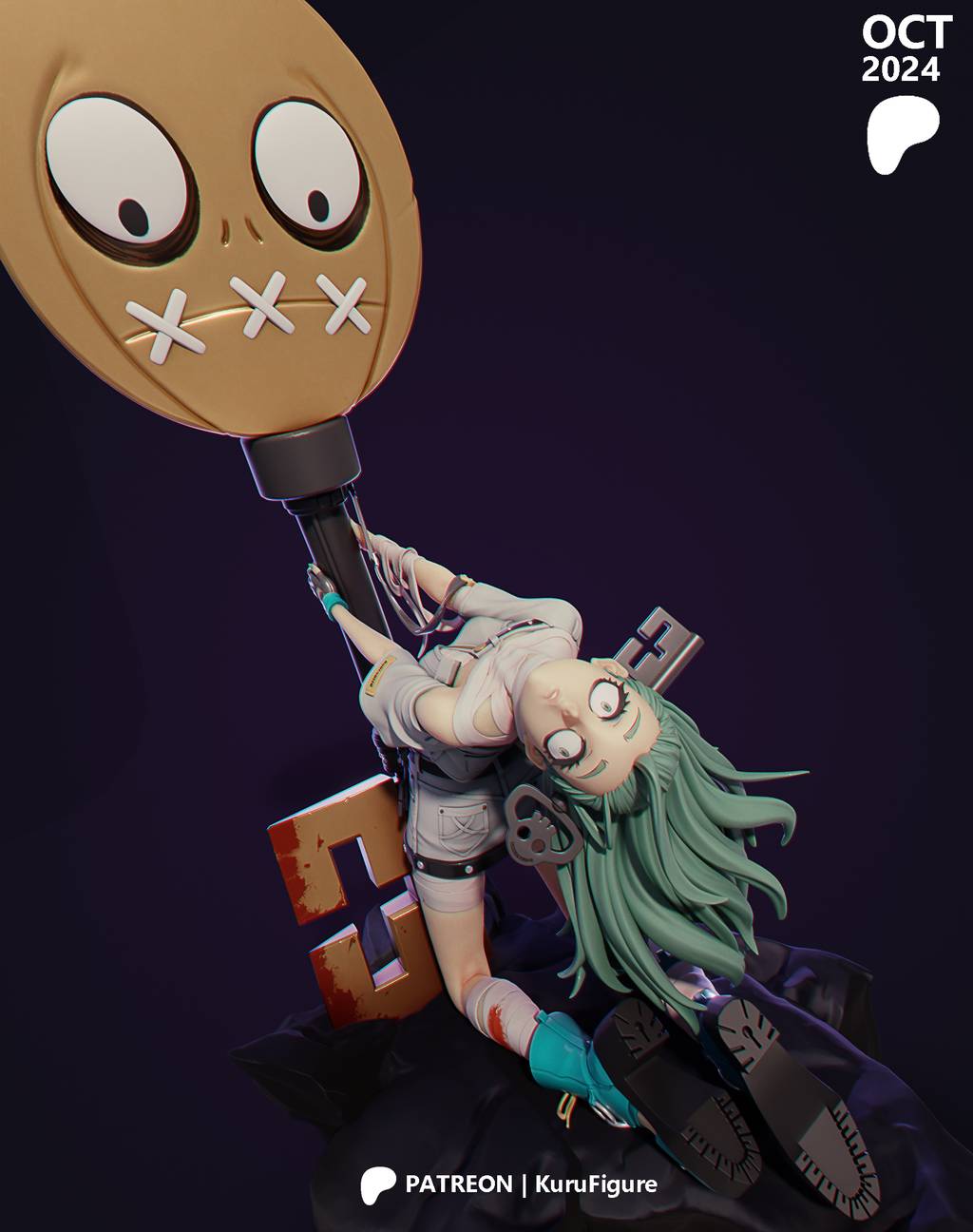 P站图纸印象馆 Kuru Figure 罪恶装备 雅芭 Kuru Figure 罪恶装备 雅芭