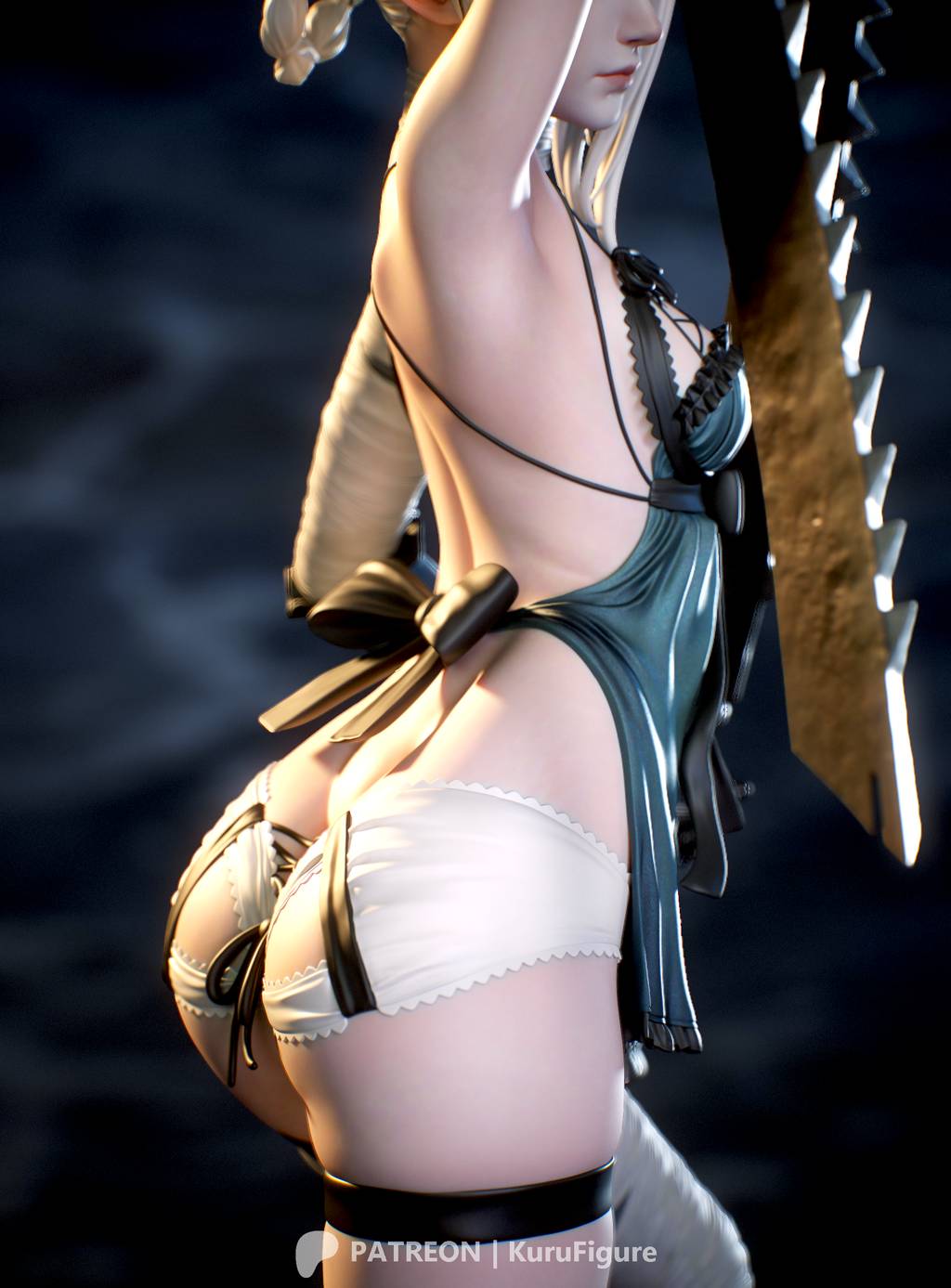 P站图纸印象馆 Kuru Figure 尼尔:人工生命 凯妮 Kuru Figure 尼尔:人工生命 凯妮