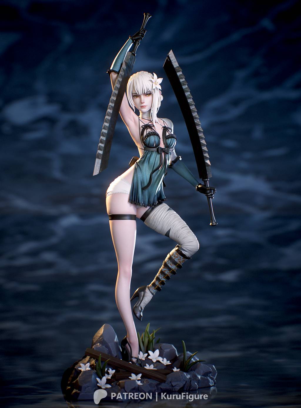 P站图纸印象馆 Kuru Figure 尼尔:人工生命 凯妮 Kuru Figure 尼尔:人工生命 凯妮