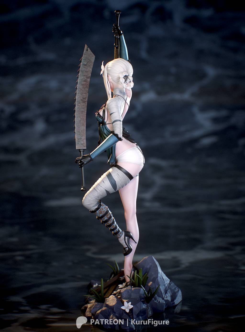 P站图纸印象馆 Kuru Figure 尼尔:人工生命 凯妮 Kuru Figure 尼尔:人工生命 凯妮