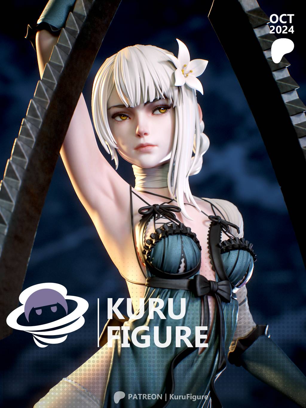 P站图纸印象馆 Kuru Figure 尼尔:人工生命 凯妮 Kuru Figure 尼尔:人工生命 凯妮