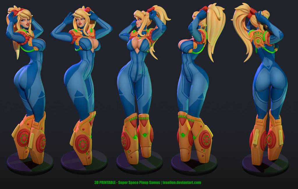 P站图纸印象馆 Texelion 银河战士 萨姆斯·阿兰 Texelion 银河战士 萨姆斯·阿兰