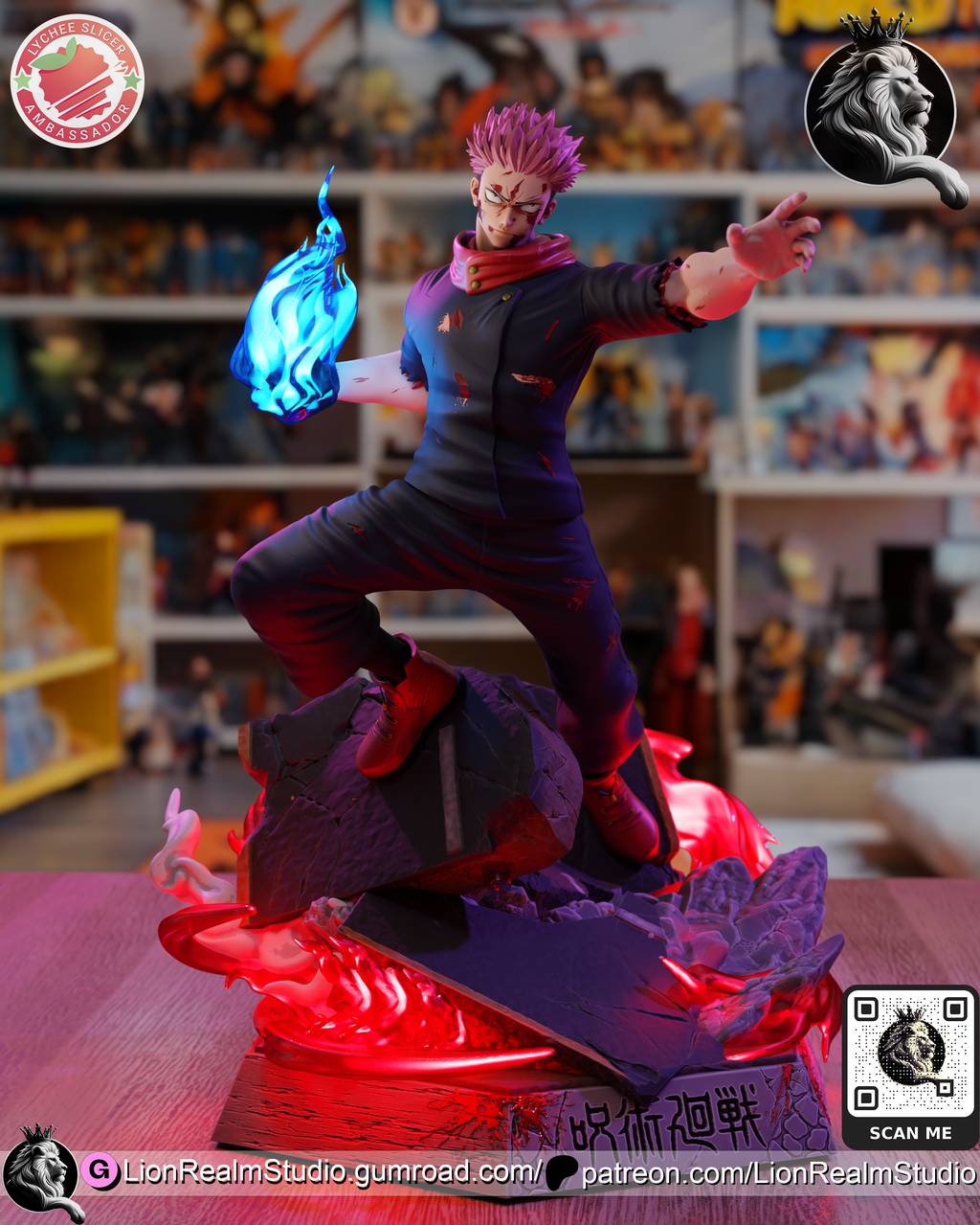 P站图纸印象馆 LionRealm 咒术回战 虎杖悠仁 LionRealm 咒术回战 虎杖悠仁