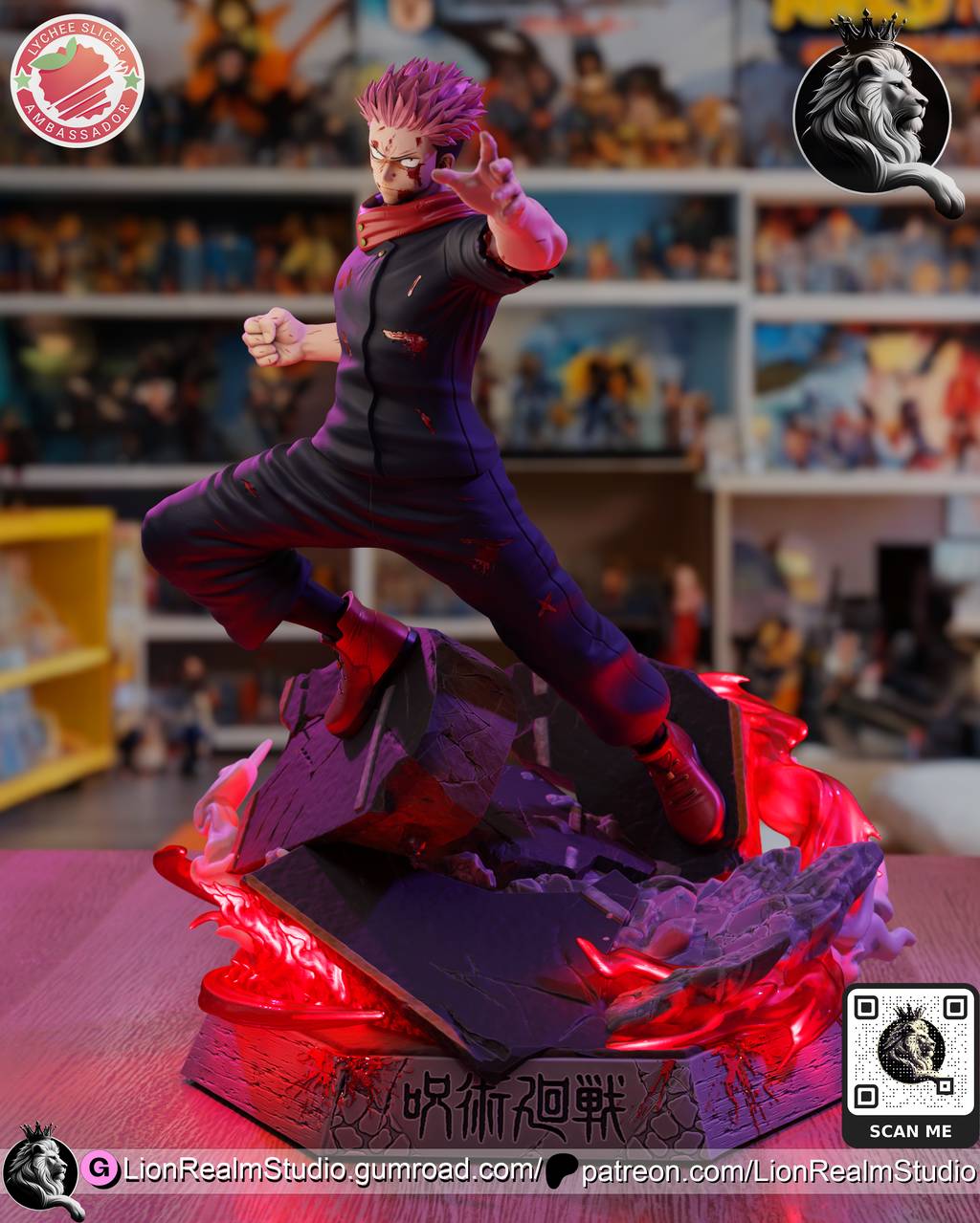 P站图纸印象馆 LionRealm 咒术回战 虎杖悠仁 LionRealm 咒术回战 虎杖悠仁