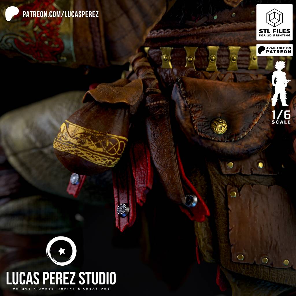 P站图纸印象馆 Lucas Perez 战神 奎托斯 Lucas Perez 战神 奎托斯