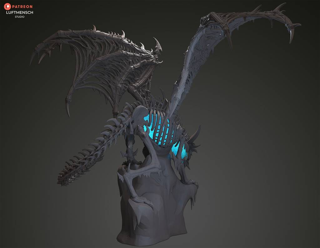 P站图纸印象馆 LuftMensch 魔兽世界 冰龙辛德拉苟萨 LuftMensch 魔兽世界 冰龙辛德拉苟萨