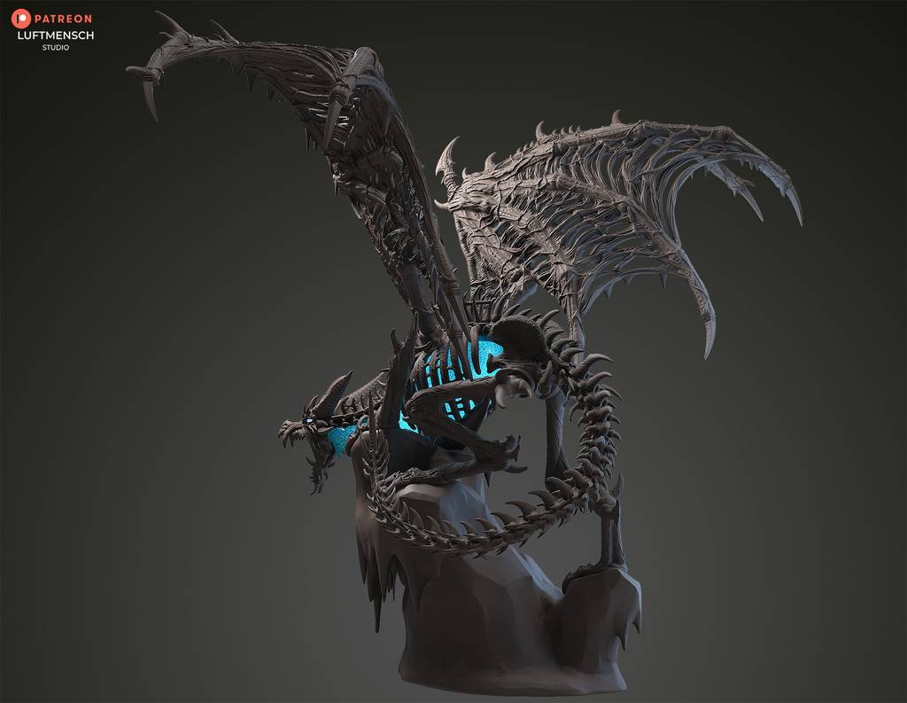 P站图纸印象馆 LuftMensch 魔兽世界 冰龙辛德拉苟萨 LuftMensch 魔兽世界 冰龙辛德拉苟萨