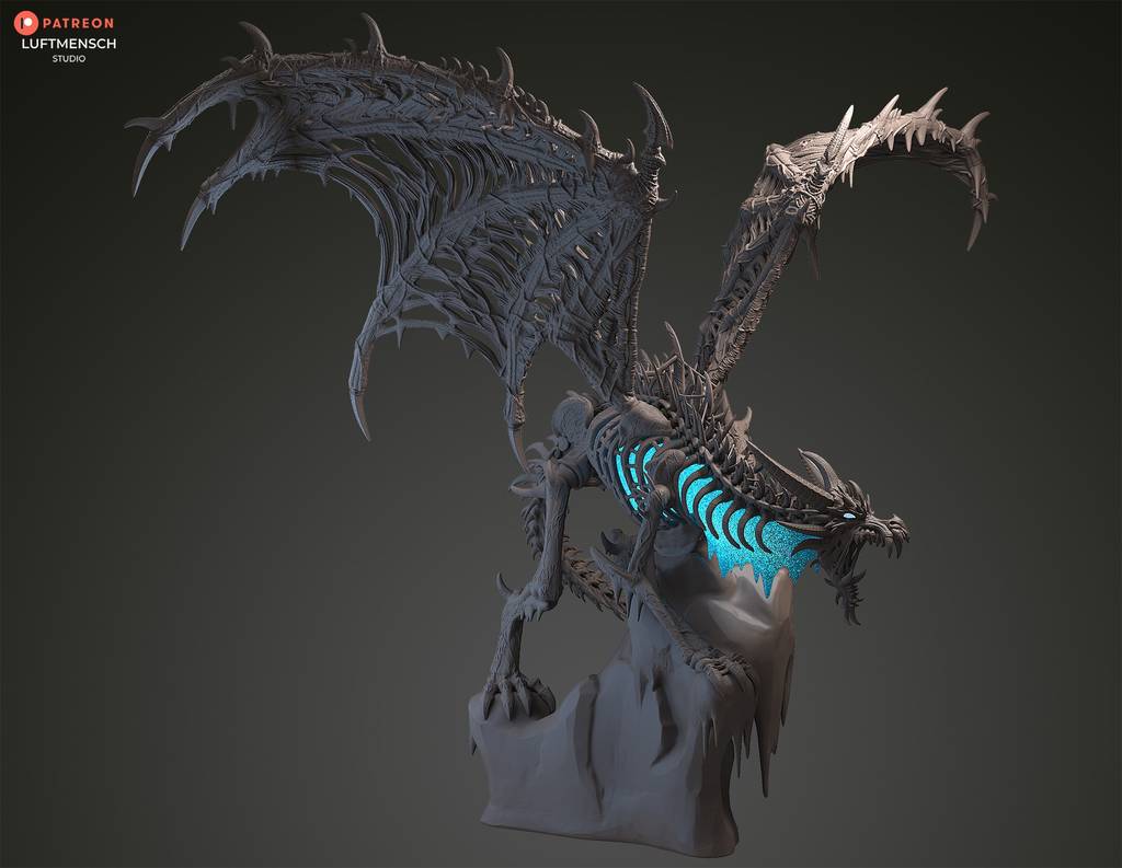 P站图纸印象馆 LuftMensch 魔兽世界 冰龙辛德拉苟萨 LuftMensch 魔兽世界 冰龙辛德拉苟萨