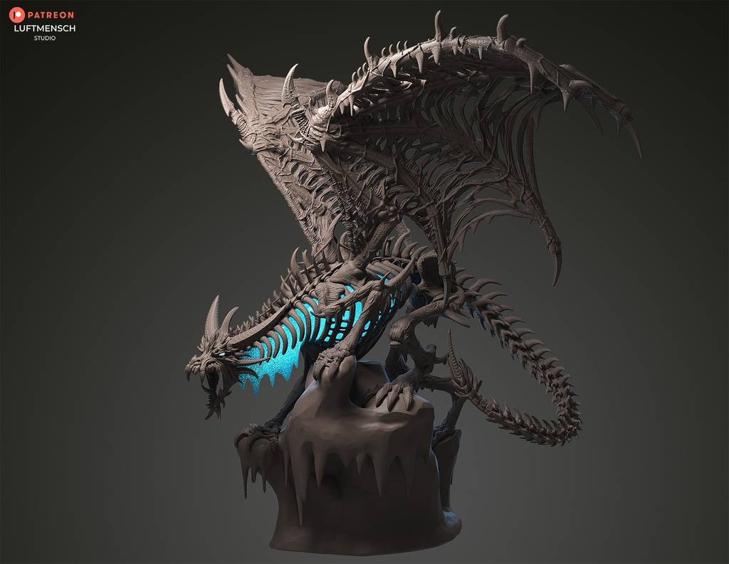 P站图纸印象馆 LuftMensch 魔兽世界 冰龙辛德拉苟萨 LuftMensch 魔兽世界 冰龙辛德拉苟萨