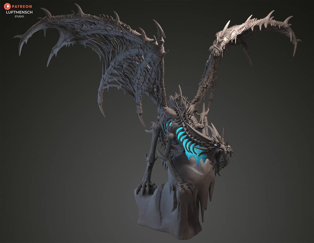 P站图纸印象馆 LuftMensch 魔兽世界 冰龙辛德拉苟萨 LuftMensch 魔兽世界 冰龙辛德拉苟萨