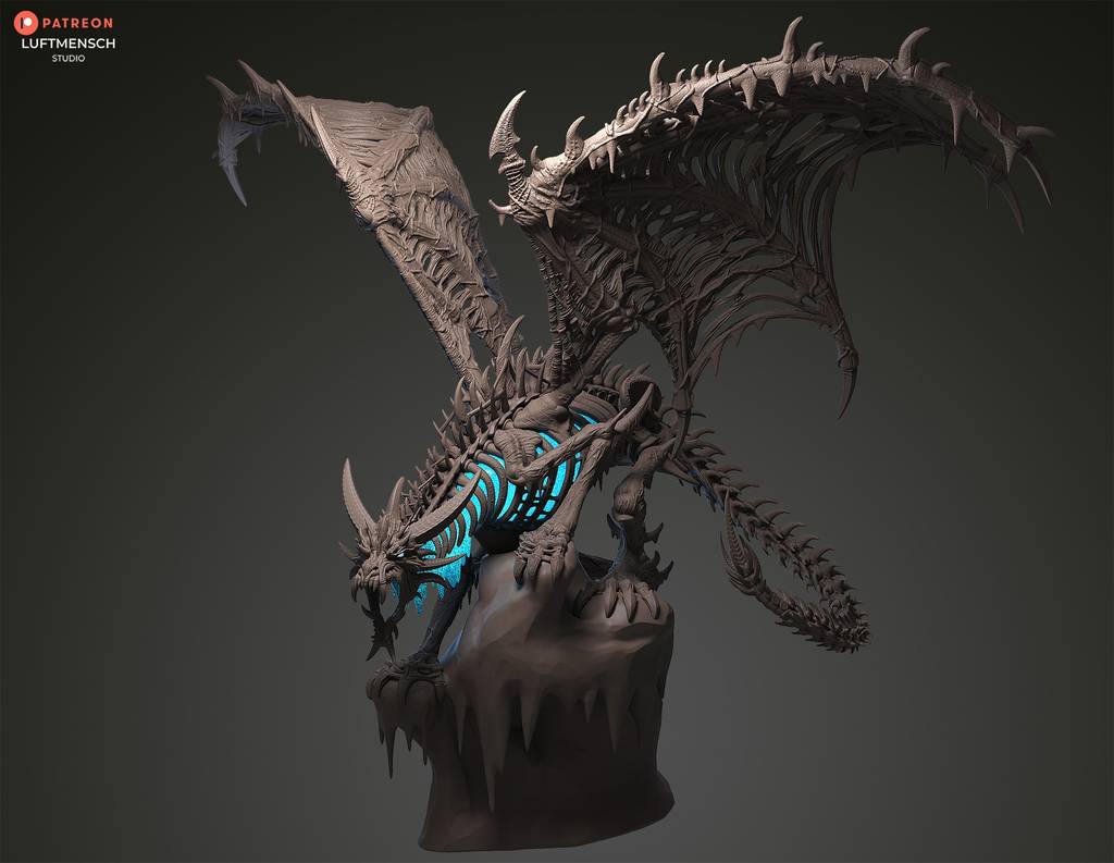 P站图纸印象馆 LuftMensch 魔兽世界 冰龙辛德拉苟萨 LuftMensch 魔兽世界 冰龙辛德拉苟萨