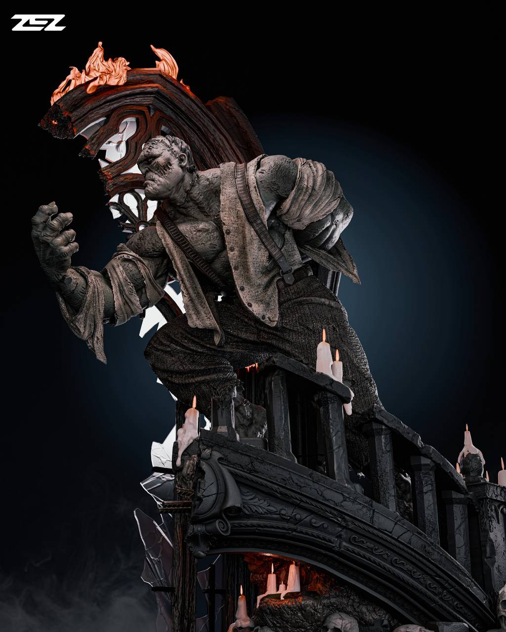 P站图纸印象馆 ZEZ STUDIOS 科学怪人 弗兰肯斯坦 ZEZ STUDIOS 科学怪人 弗兰肯斯坦