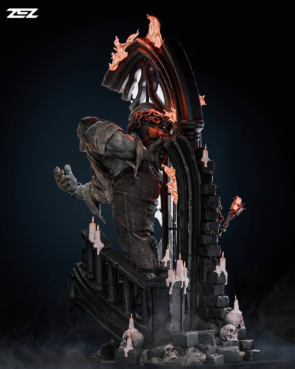 P站图纸印象馆 ZEZ STUDIOS 科学怪人 弗兰肯斯坦 ZEZ STUDIOS 科学怪人 弗兰肯斯坦