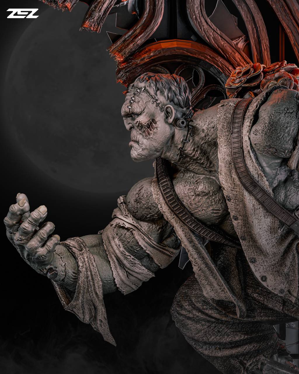 P站图纸印象馆 ZEZ STUDIOS 科学怪人 弗兰肯斯坦 ZEZ STUDIOS 科学怪人 弗兰肯斯坦