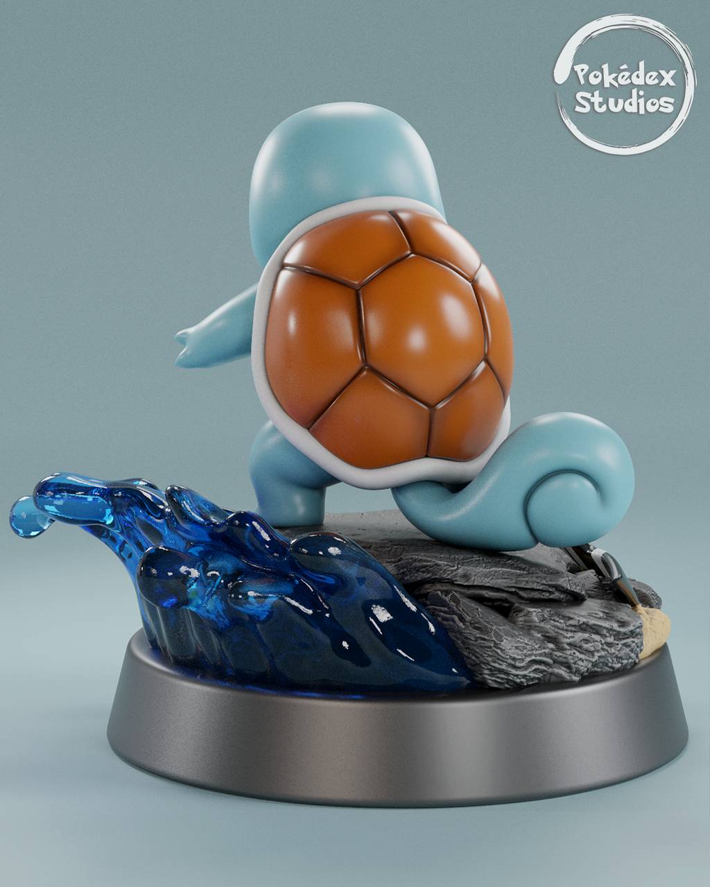 P站图纸印象馆 精灵宝可梦 杰尼龟 精灵宝可梦 杰尼龟