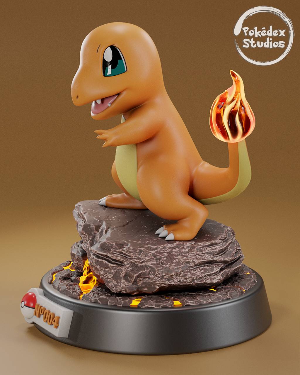 P站图纸印象馆 精灵宝可梦 小火龙 精灵宝可梦 小火龙