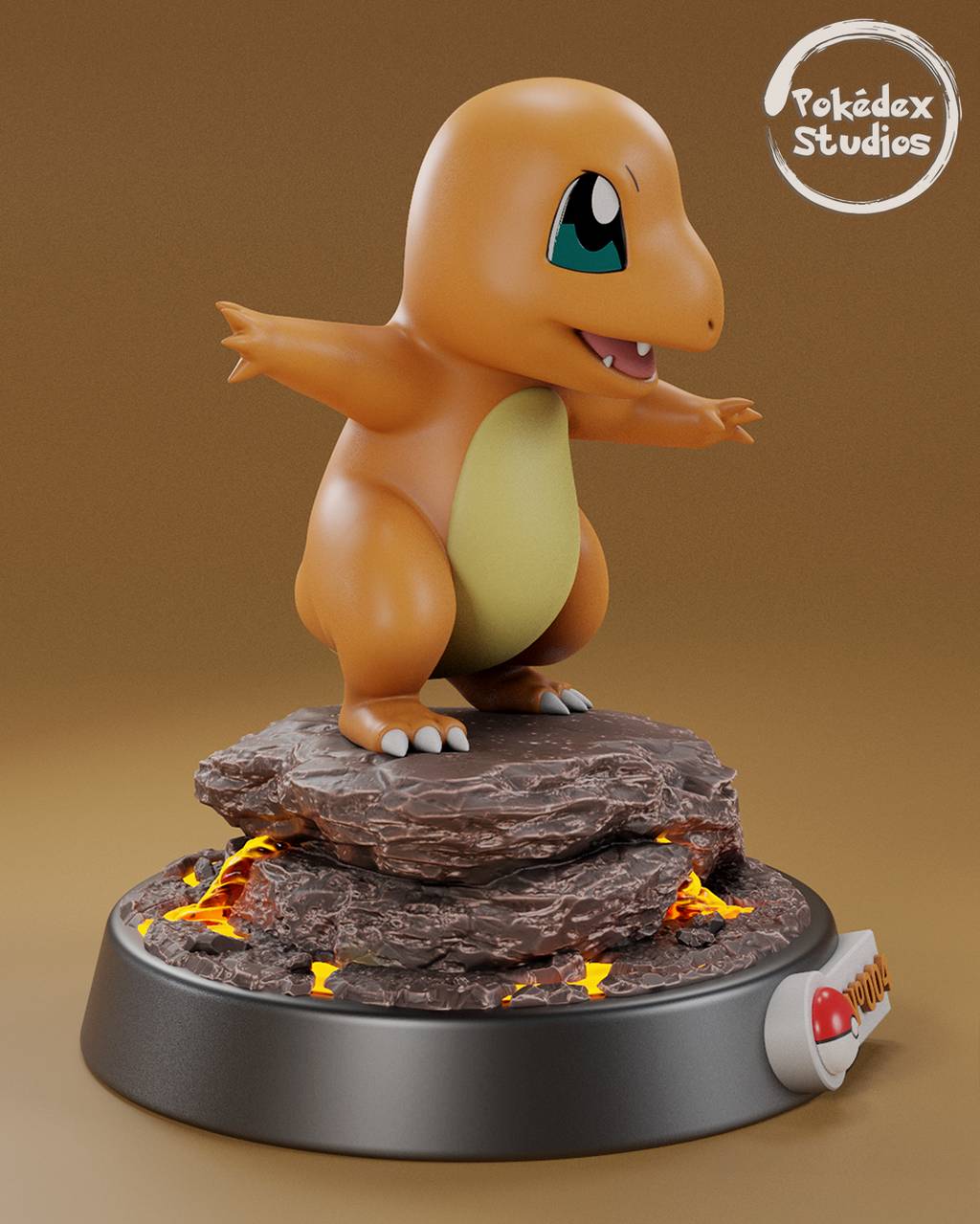 P站图纸印象馆 精灵宝可梦 小火龙 精灵宝可梦 小火龙