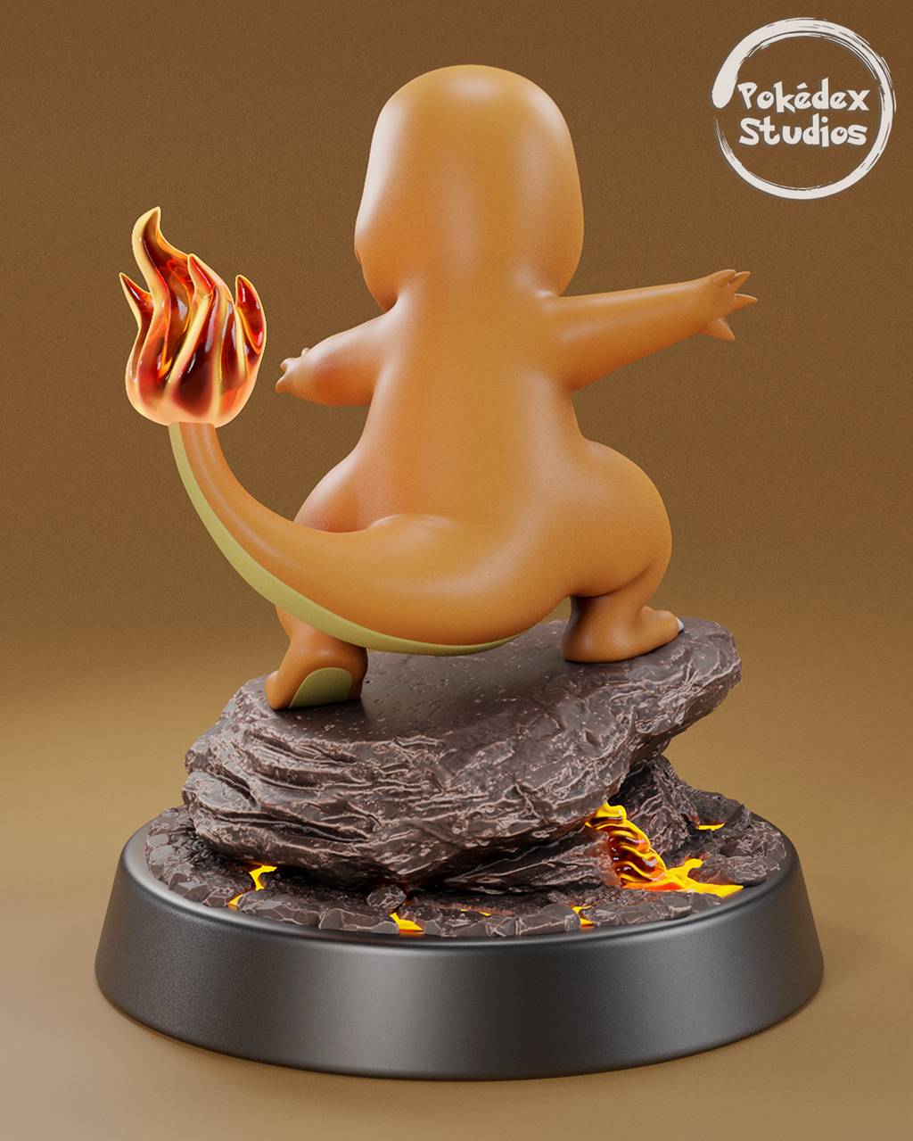 P站图纸印象馆 精灵宝可梦 小火龙 精灵宝可梦 小火龙