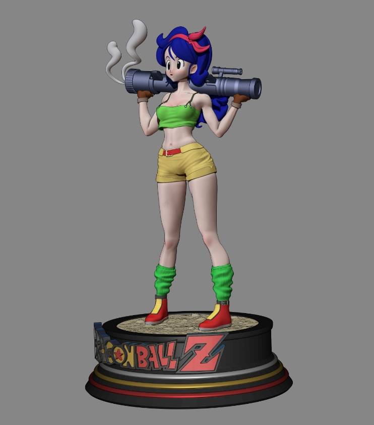 P站图纸印象馆 龙珠 蓝琪 龙珠 蓝琪